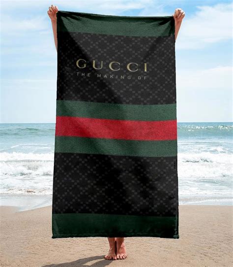 gucci bath towels